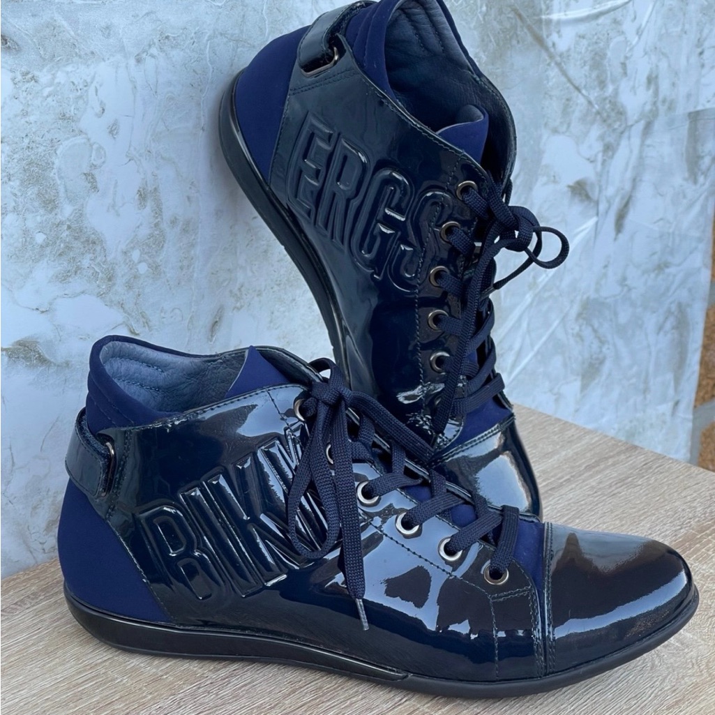 Custom Made Bikkenbergs Streetwear Sneakers. One Of A Kind. 40/9.5